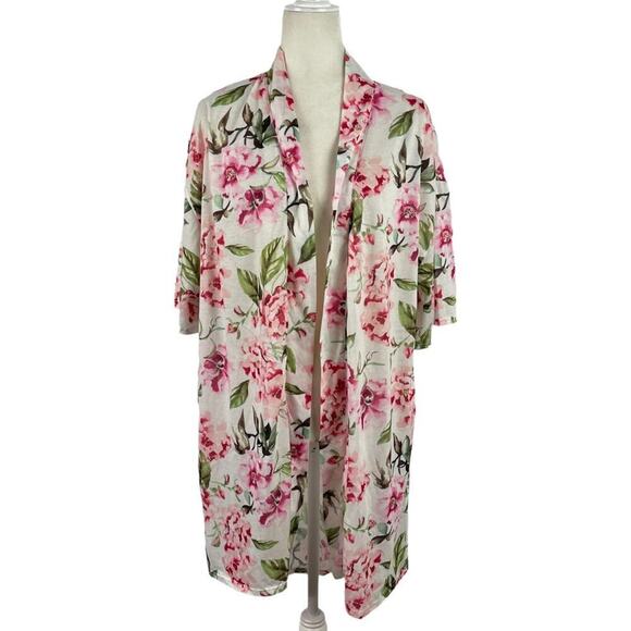 Show Me Your Mumu Brie Robe Kimono in Garden of Blooms Size Small - Picture 3 of 13